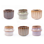 Set of 6 Ceramic Plant Pots (Barcelona) – Stylish Indoor Planters