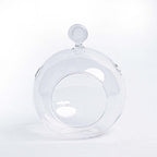 Glass Christmas Ball - Pinecone and Reindeer Moss