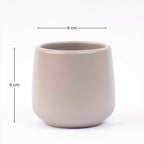 Joey Ceramic Plant Pot – Soft Minimalist Indoor Planter