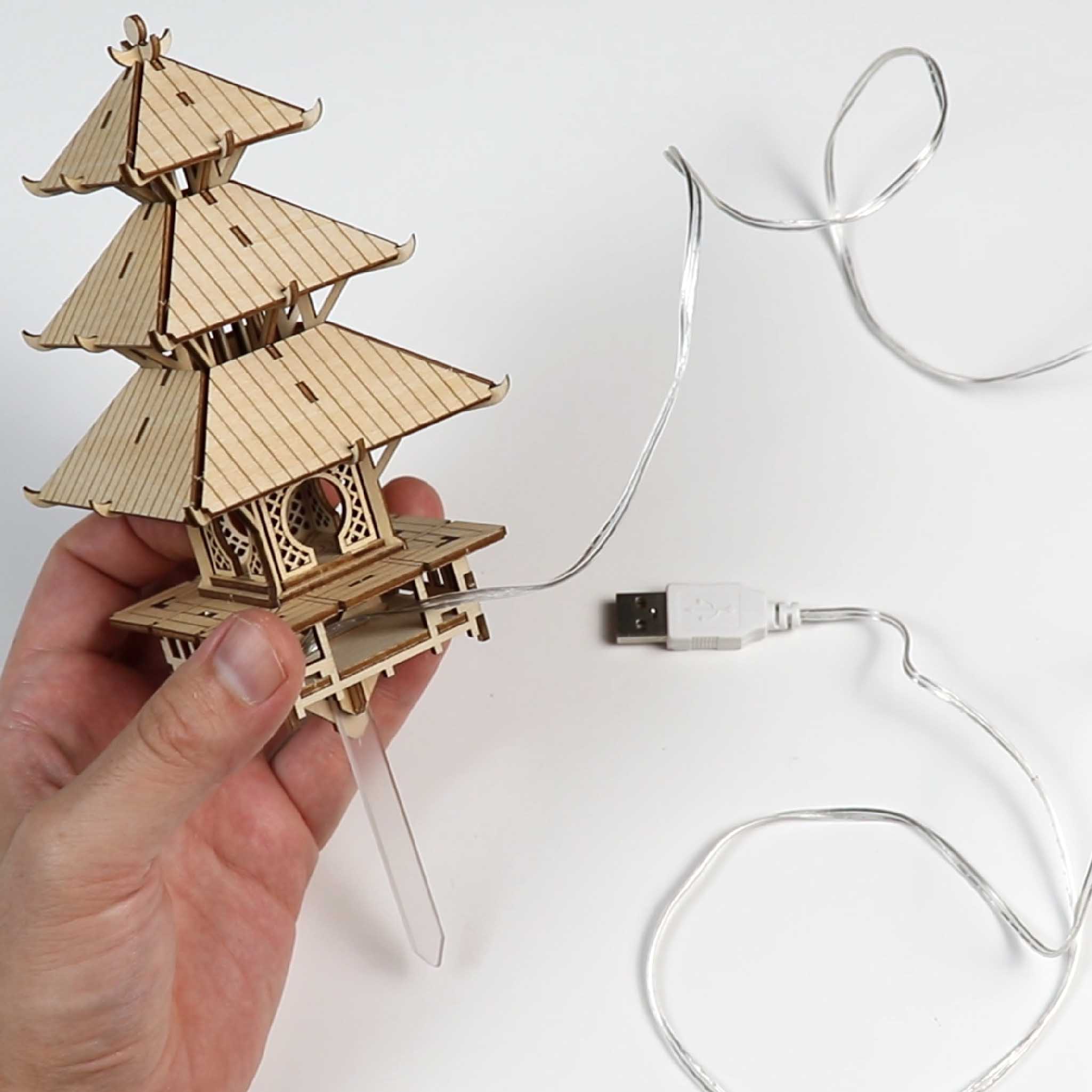 Tiny Treehouses – USB LED Lights Upgrade (Warm White)
