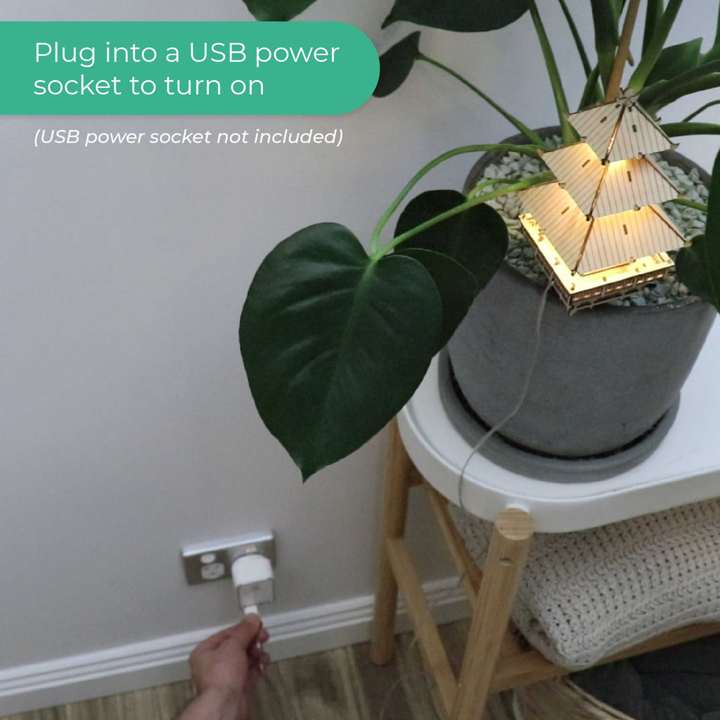 Tiny Treehouses – USB LED Lights Upgrade (Warm White)