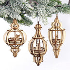 Tiny Treehouses – Christmas Baubles “Happy Holidays” DIY Set (3 Pieces)
