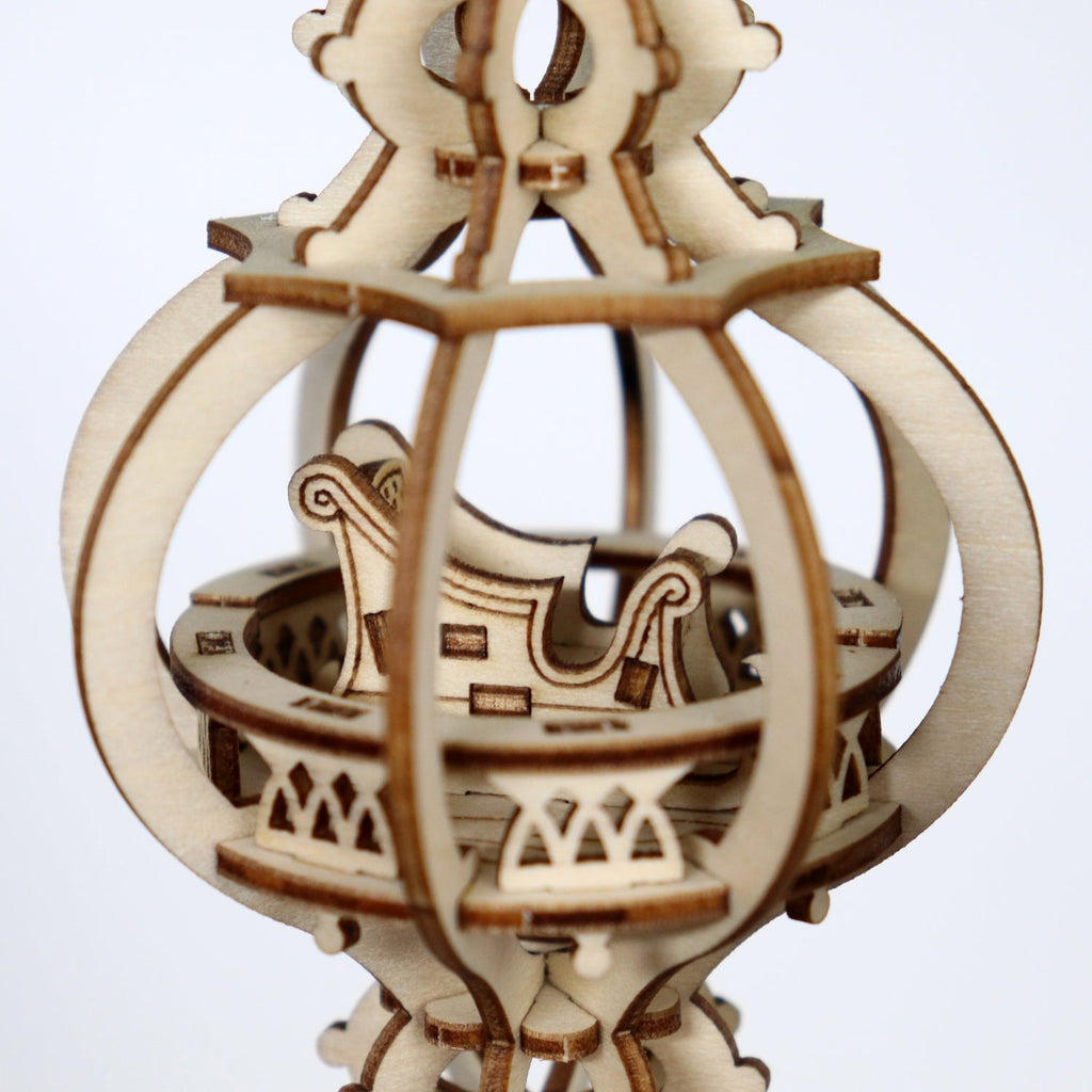 Tiny Treehouses – Christmas Baubles “Happy Holidays” DIY Set (3 Pieces)
