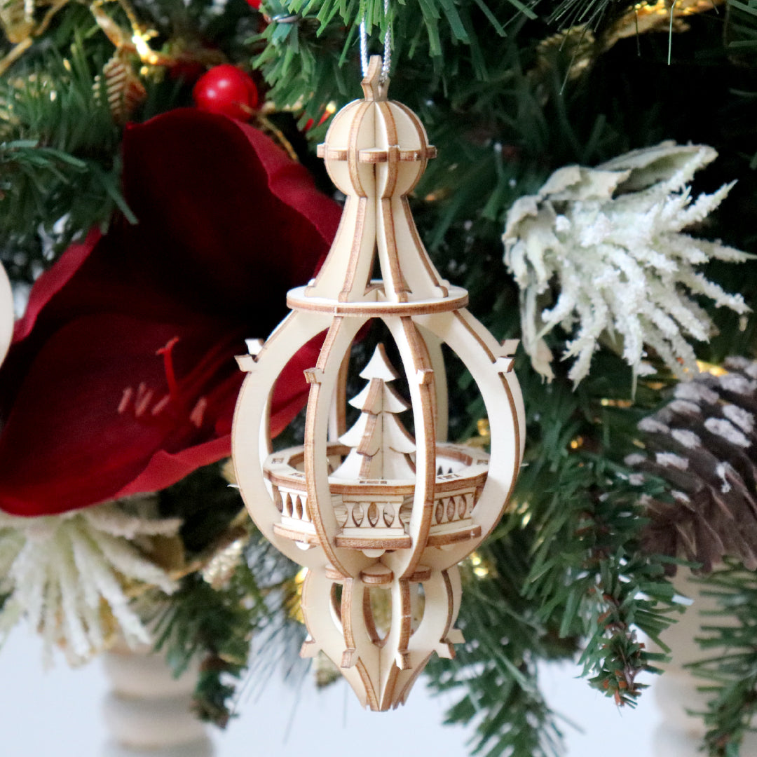 Tiny Treehouses – Christmas Baubles “Happy Holidays” DIY Set (3 Pieces)