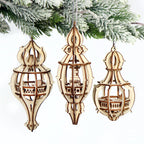 Tiny Treehouses – Christmas Baubles “Home Sweet Home” DIY Set (3 Pieces)