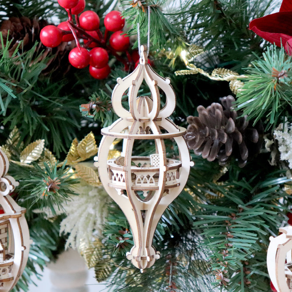 Tiny Treehouses – Christmas Baubles “Home Sweet Home” DIY Set (3 Pieces)