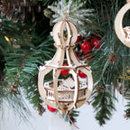 Tiny Treehouses – Christmas Baubles “Home Sweet Home” DIY Set (3 Pieces)