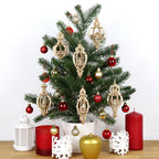 Tiny Treehouses – Christmas Baubles “Home Sweet Home” DIY Set (3 Pieces)