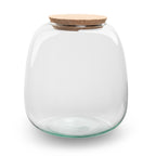 Terrarium bottle ‘Emma Mini’ with cork - Closed terrarium Ø 19 cm ↑ 20 cm