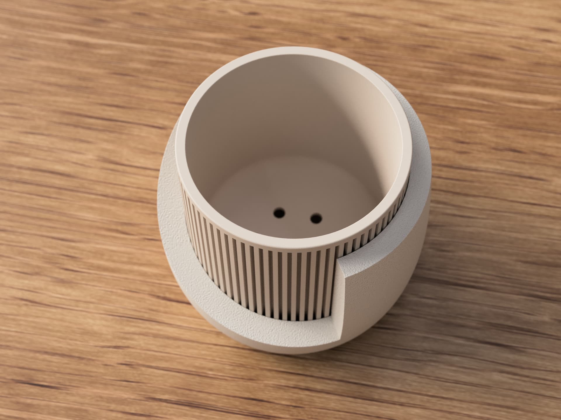 Japandi Plant Pot – Minimalist Indoor Planter