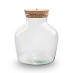 Terrarium bottle 'Little Joe' - Incl. LED cork - Closed terrarium Ø 20 cm ↑ 22 cm