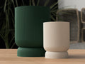 TwisterPlanter – Modern Plant Pot with Integrated Drainage System