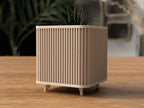 Shikaku Japandi Plant Pot – Modern Square Indoor Planter