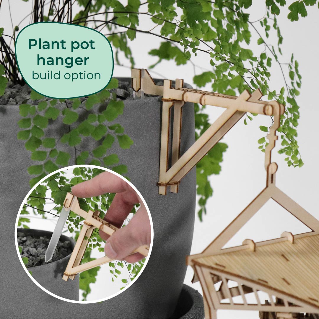 Tiny Treehouses – Sky Lodge DIY Model Kit with LED Lights