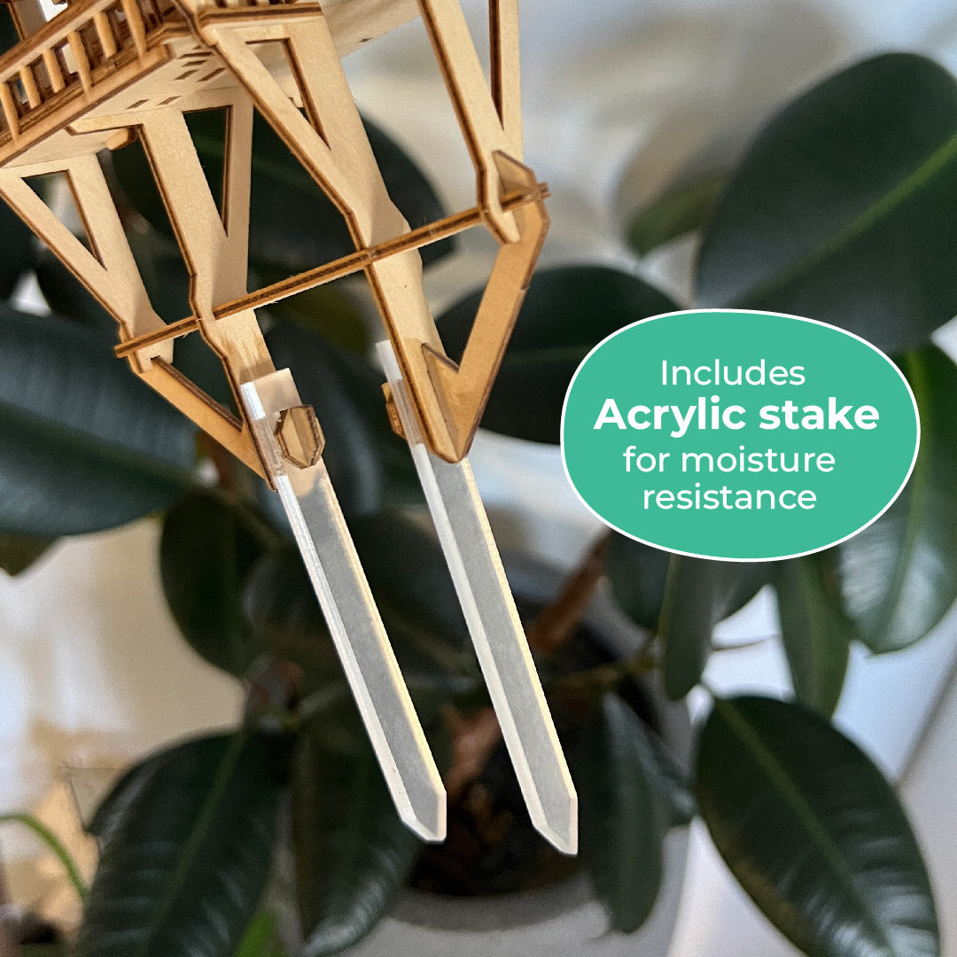 Tiny Treehouses – Tropical Lookout DIY Model Kit with LED Lights