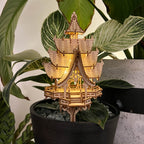 Tiny Treehouses – Temple Of Joy DIY Model Kit with LED Lights