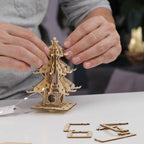 Tiny Treehouses – Temple Of Serenity DIY Model Kit with LED Lights