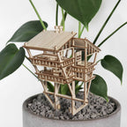 Tiny Treehouses – Tropical Lookout DIY Model Kit with LED Lights