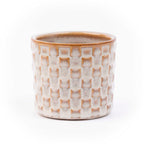 Set of 6 Ceramic Mini Plant Pots (Madrid) – Decorative Indoor Planters
