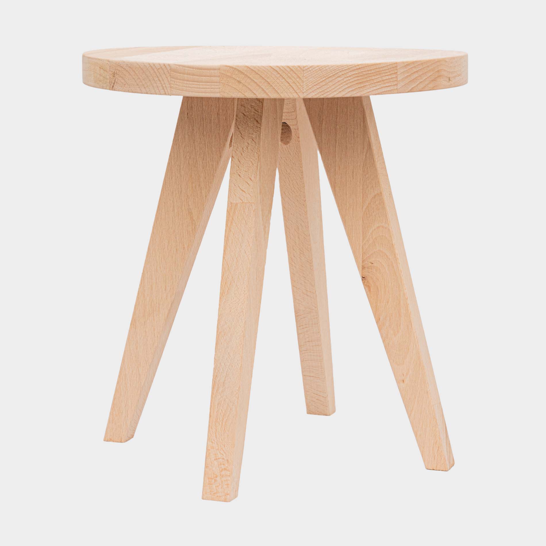 Tibbe Wooden Plant Stand 27 cm – Natural Indoor Plant Display