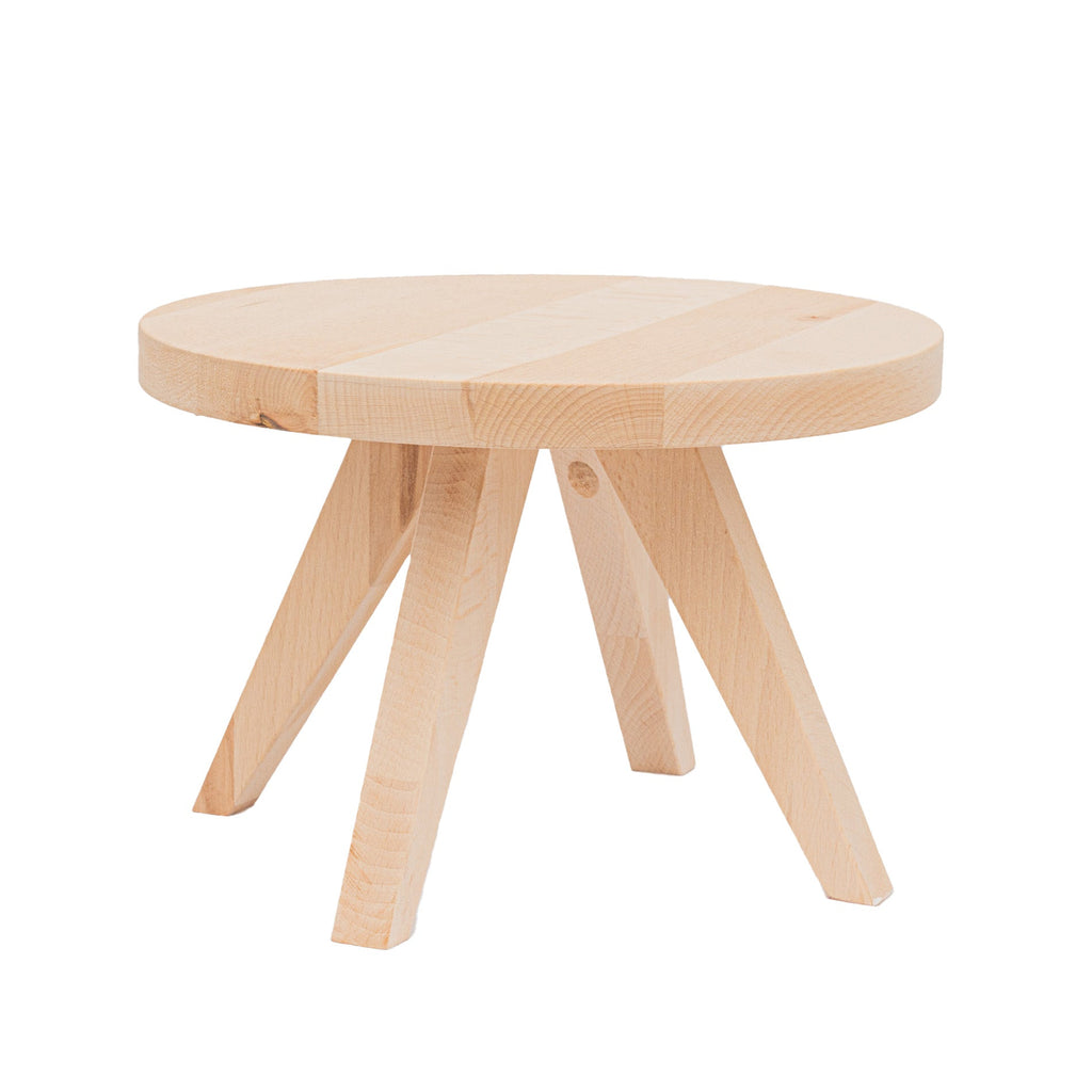 Tibbe Wooden Plant Stand 17 cm – Natural Indoor Plant Display