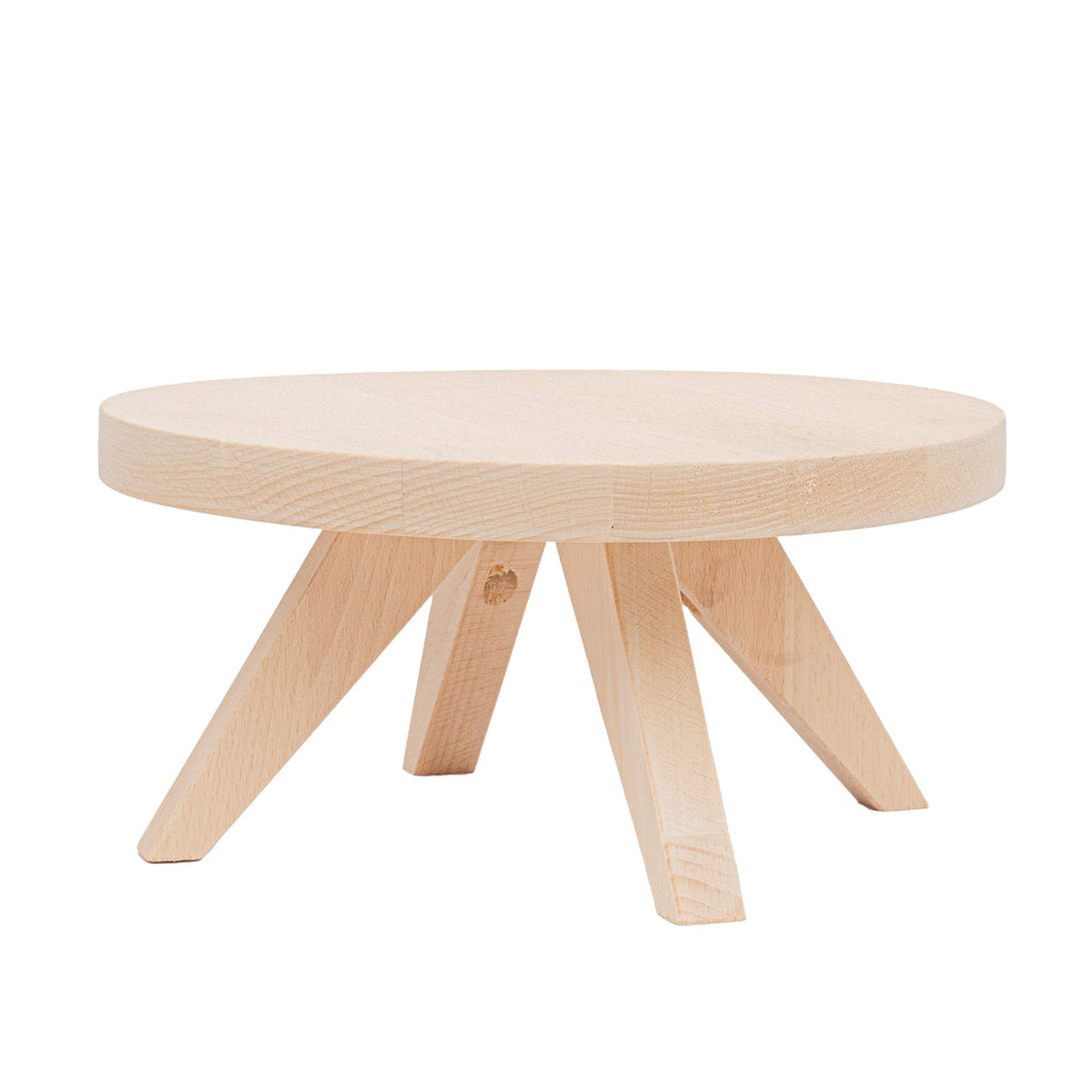 Tibbe Wooden Plant Stand Set – Natural Indoor Plant Display