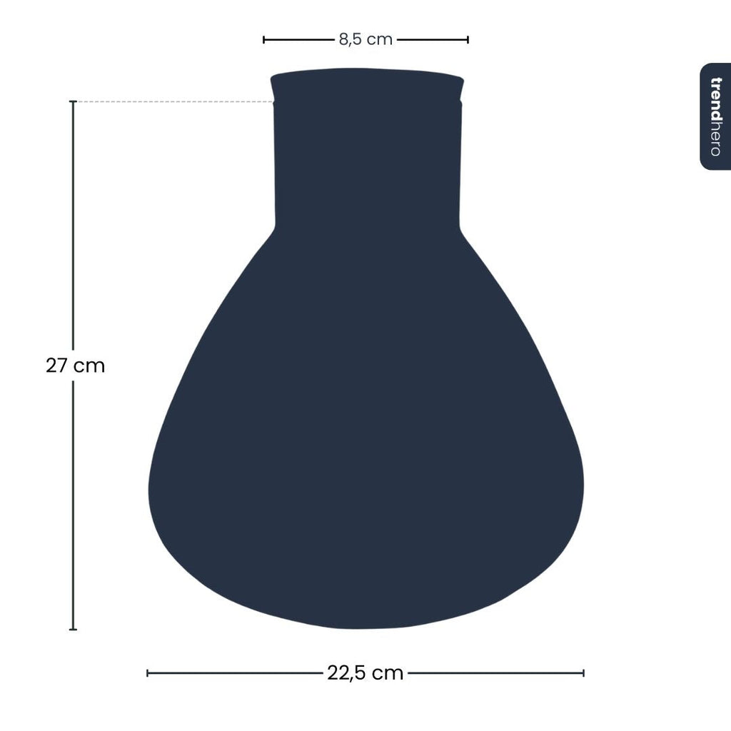 Terrarium bottle 'Sammie' with cork - Closed terrarium Ø 22.5 cm ↑ 27 cm
