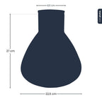 Terrarium bottle 'Sammie' with cork - Closed terrarium Ø 22.5 cm ↑ 27 cm