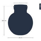 Jingle Christmas terrarium - Bottle garden DIY kit - Ø 25 cm ↑ 26,5 cm