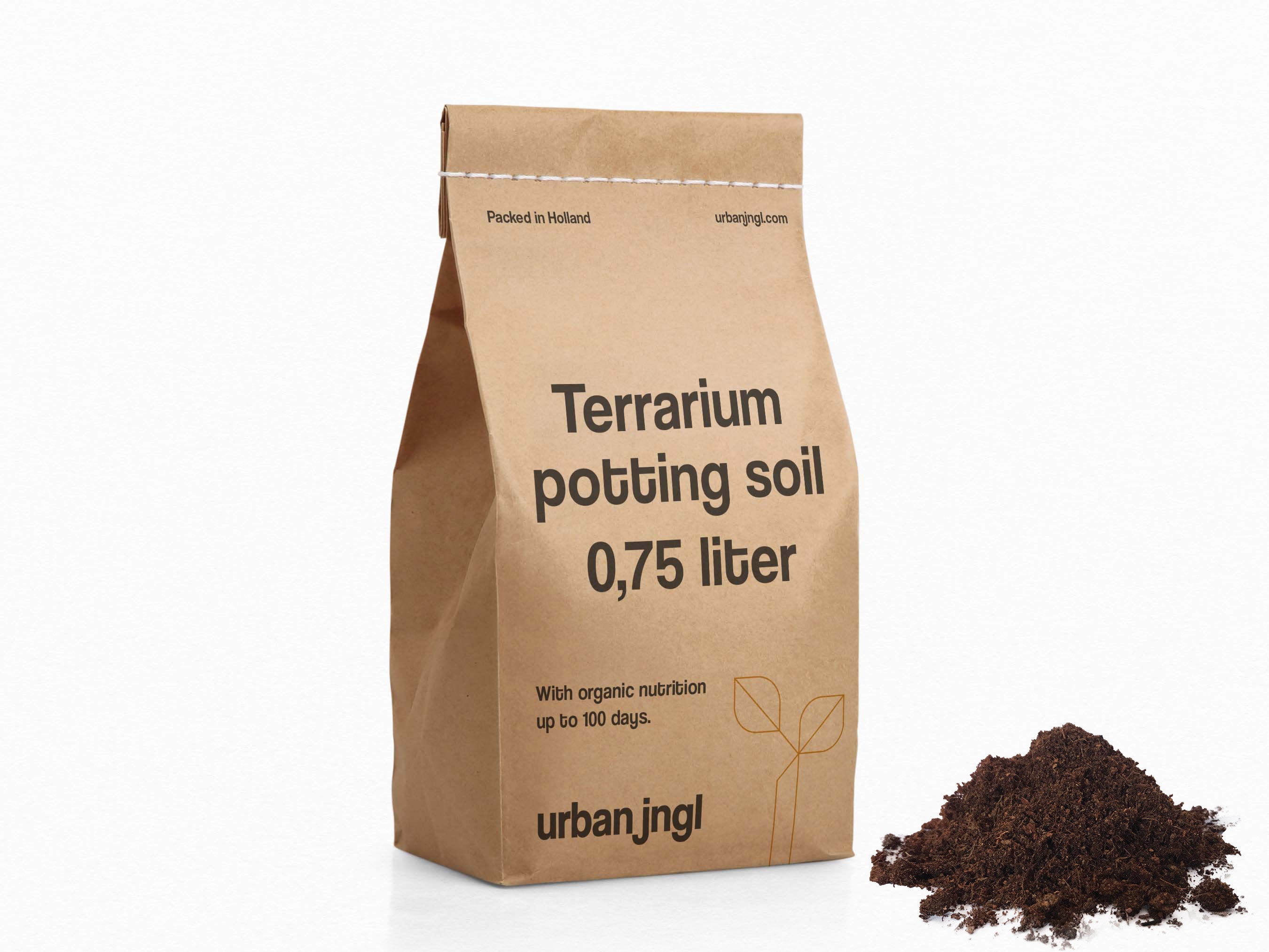 Terrarium Potting Soil 0.75L – Organic Nutrient Rich Substrate