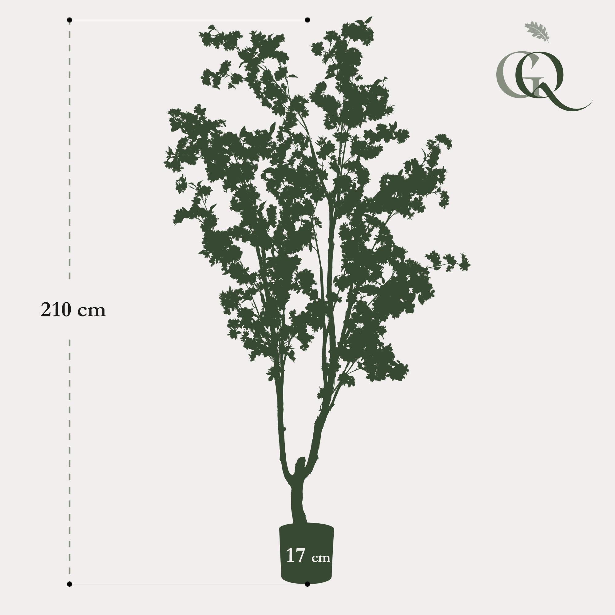 Artificial Cherry Blossom Tree - 210cm