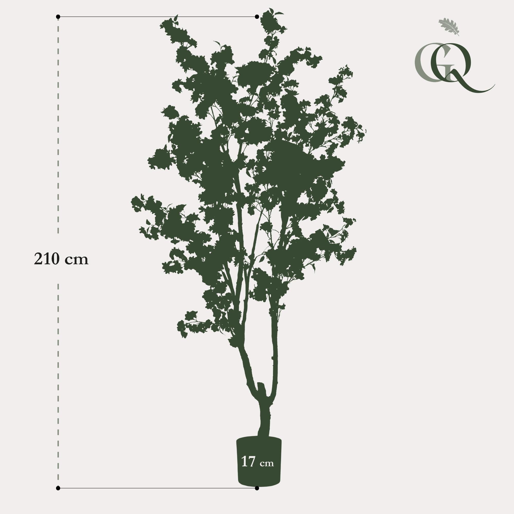 Artificial Cherry Blossom Tree - 210cm