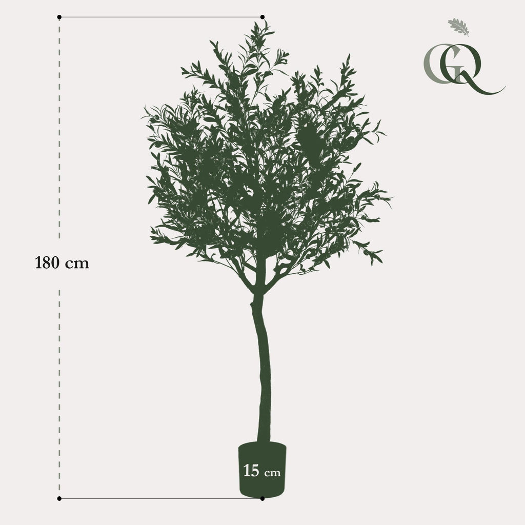 Artificial Olive Tree (Olea Europaea) - 180cm