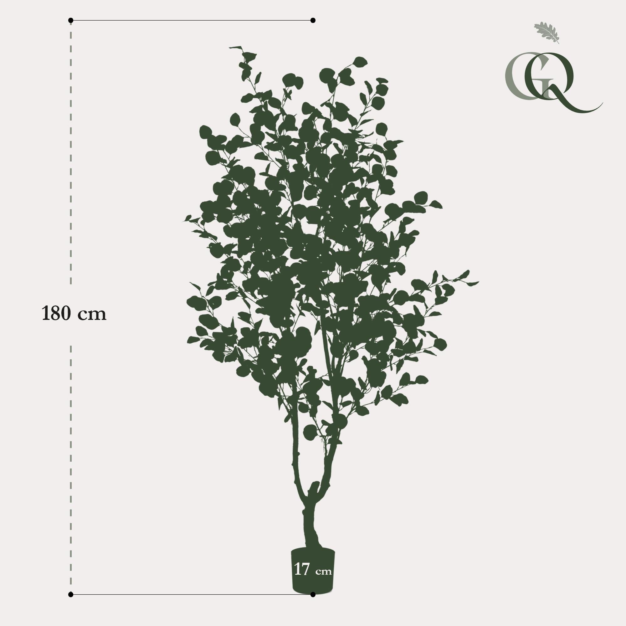 Artificial Eucalyptus Tree (Blue Gum)  - 180cm